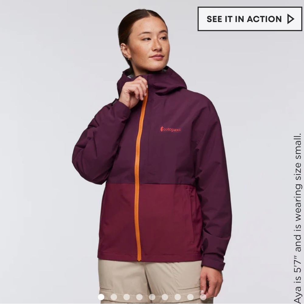 Cotopaxi Women's Cielo Jacket - Orange/Fuchsia/Brown